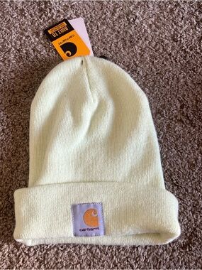 Carhartt Beanie Hat in Light Yellow